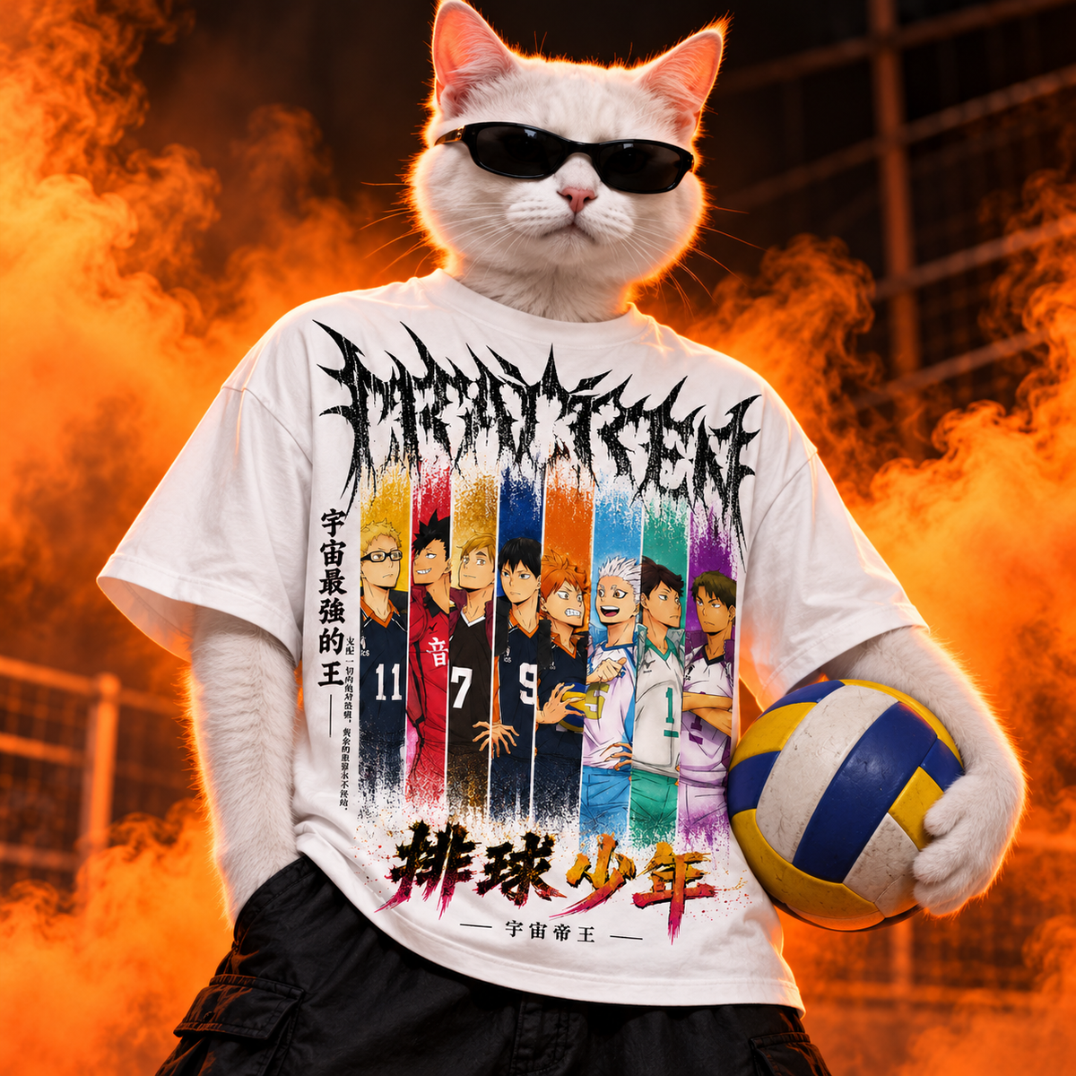 HAIKYŪ!! - Voleibol Regular Fit