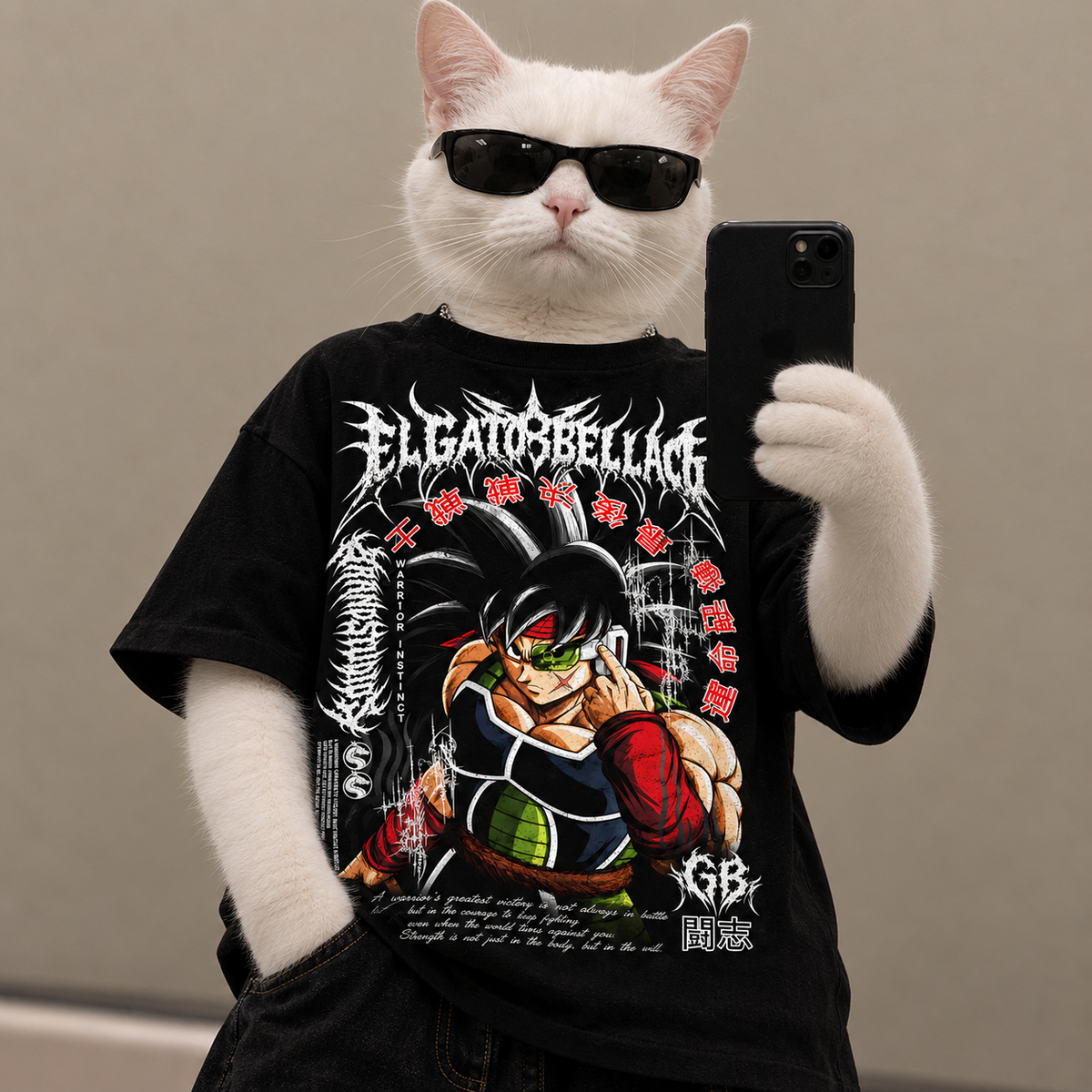 Playera Manga Corta — Bardock