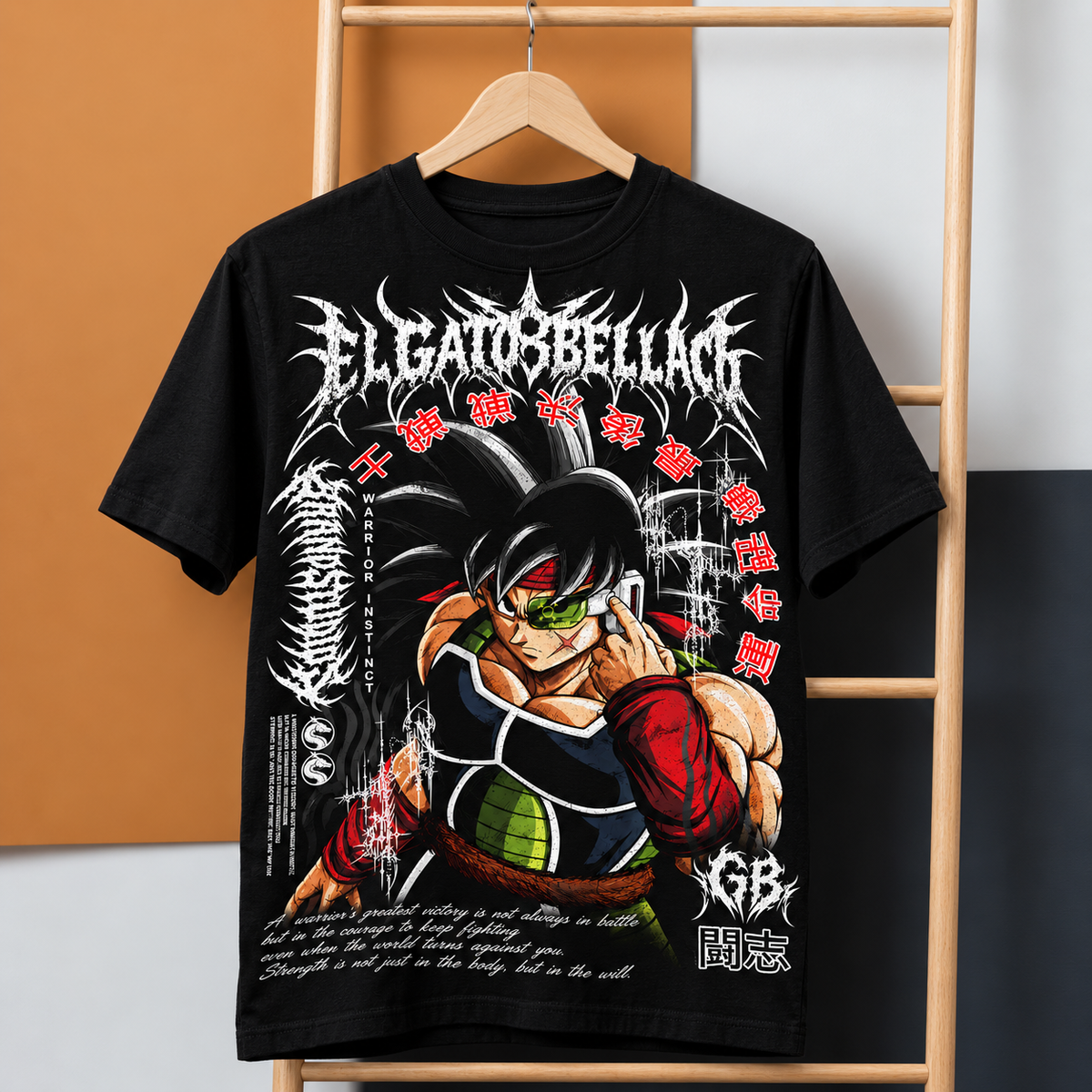 Playera Manga Corta — Bardock