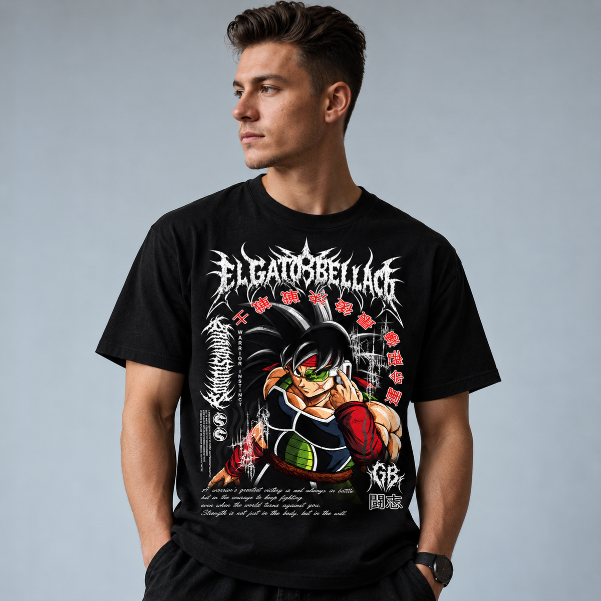 Playera Manga Corta — Bardock