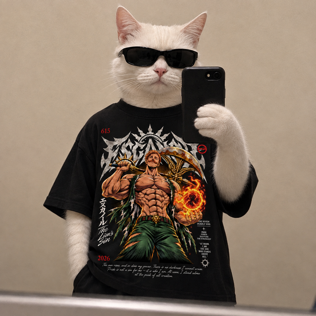 Escanor - Oversize Streetwear