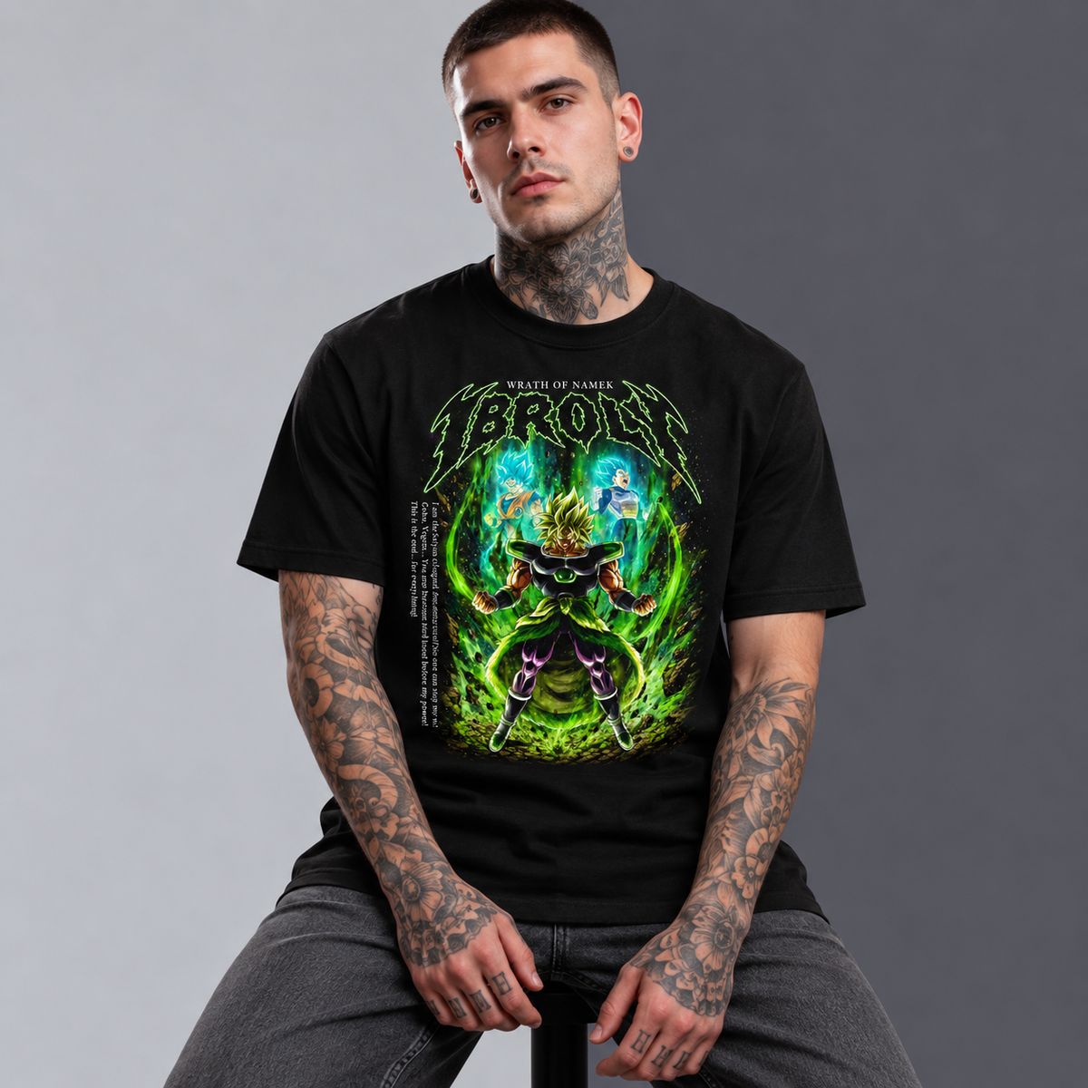 Broly Dragon Ball Z - Regular Fit